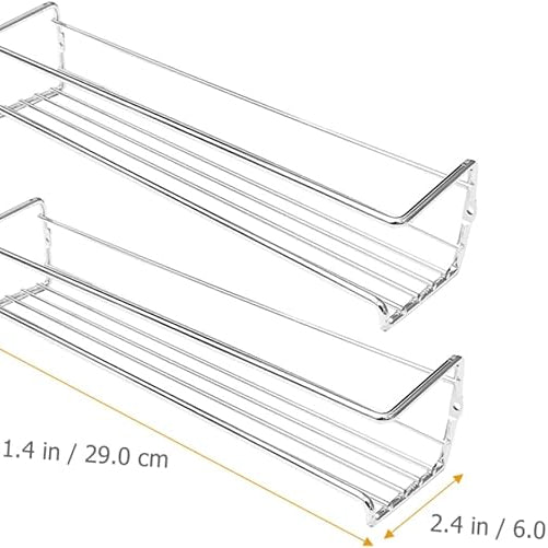 Wall Spice Rack Organizer Sturdy Spice Shelf Holder
