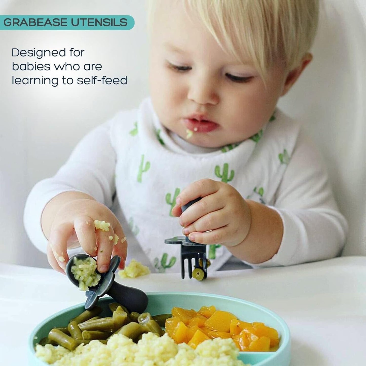 Grabease Toddler Baby Feeding Set