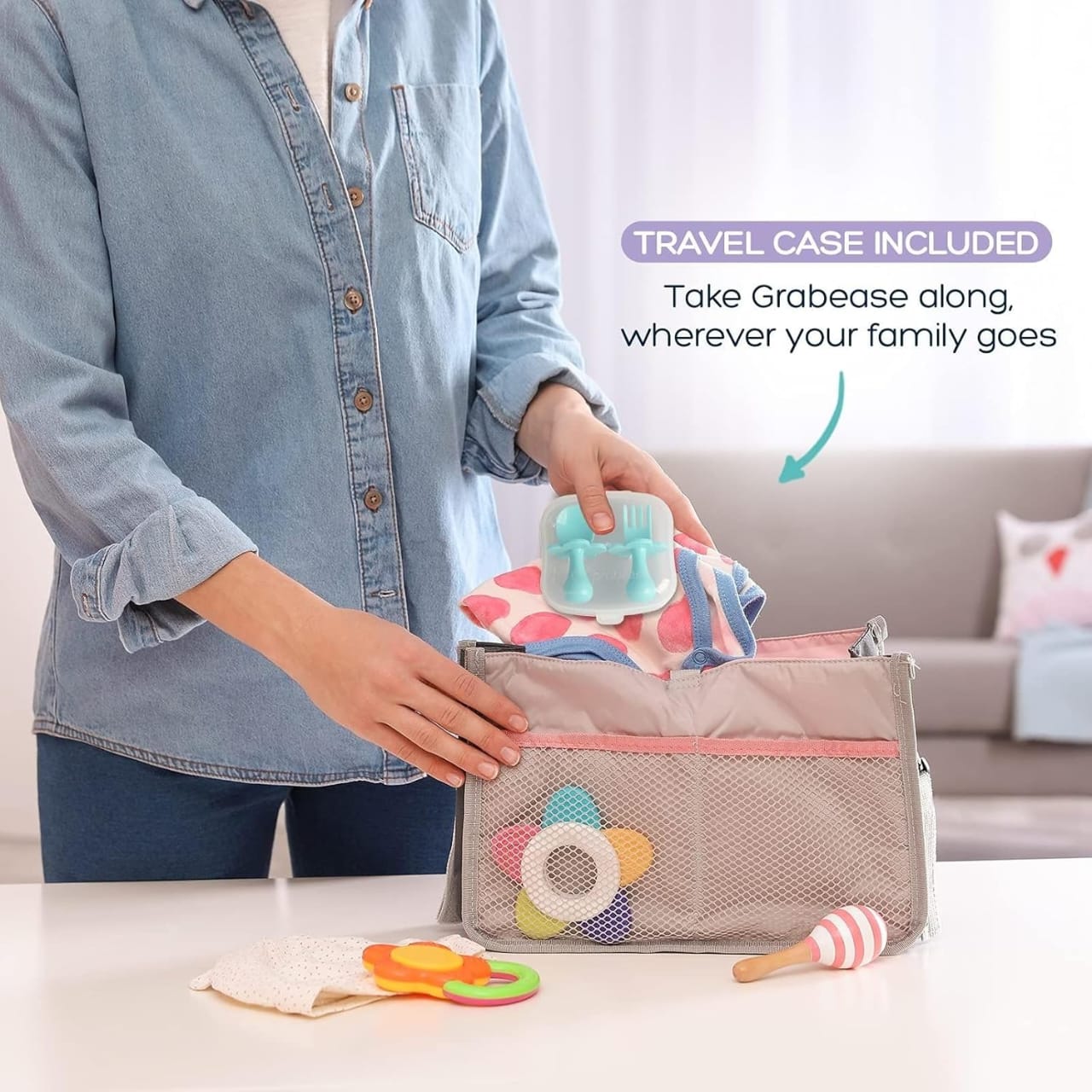 Grabease Toddler Baby Feeding Set